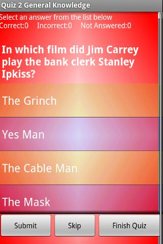 Quiz 2 General Knowledge