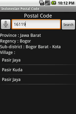 【免費旅遊App】Indonesian Postal Code-APP點子