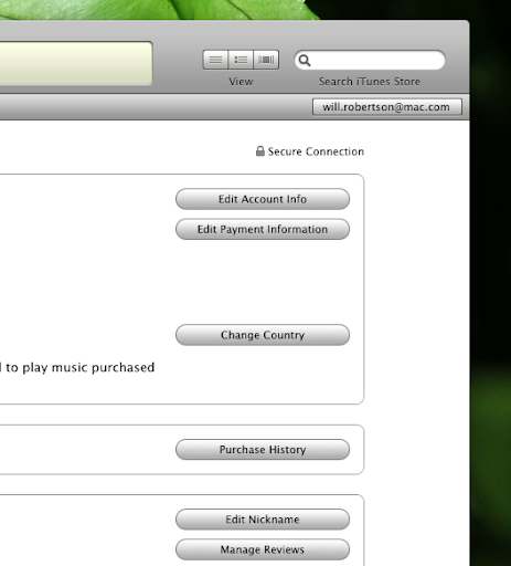 check itunes purchase history on ipad