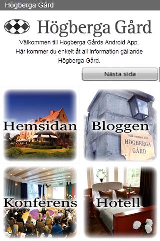 Högberga Gård App