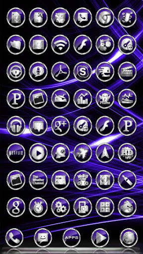 免費下載個人化APP|CrystalX HD Multi Theme Purple app開箱文|APP開箱王