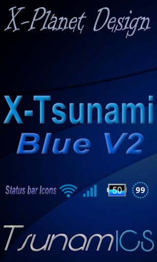CM10.1 cm10 X-Tsunami Blue V2