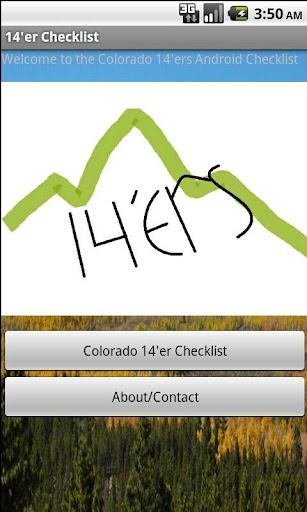 Colorado 14'er Checklist