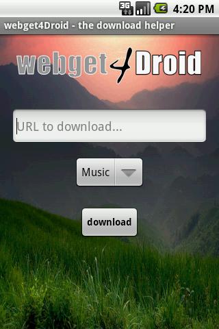 webget4Droid