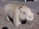 Hippo Statue