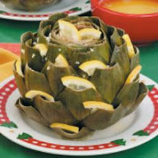 Lemon-Studded Artichokes