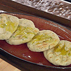 Grilled Green Onion Flatbread