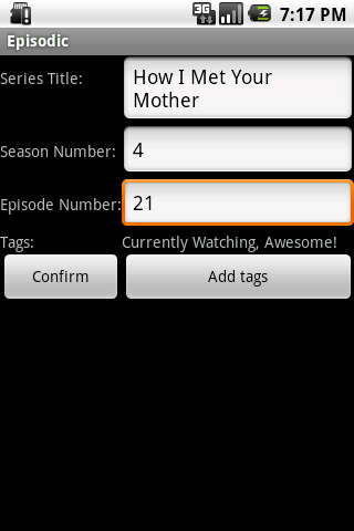 episodic for android screenshot