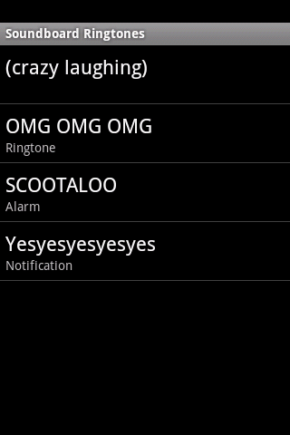 Soundboard Ringtones