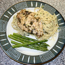 Italian Chicken With New Orleans Spaghetti Bordelaise