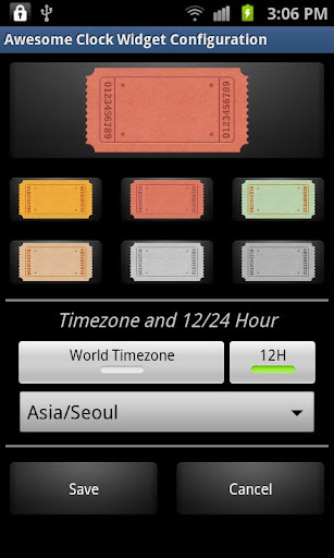 【免費工具App】Awesome Clock Widget-APP點子