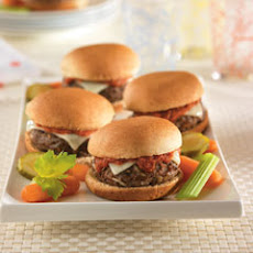 Pizza Burger Sliders