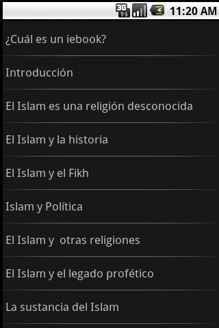 Islam unknown religion Spanich