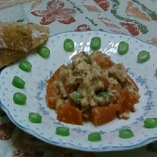 Salmon Tomato Dijon Mustard Salad - No Mayo