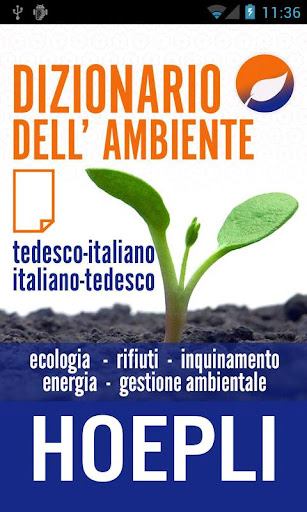 Dizionario dell'ambiente