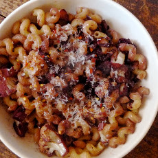 Pasta with Cauliflower and Red Wine