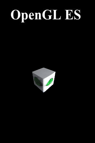 OpenGL ES CubeRotate3