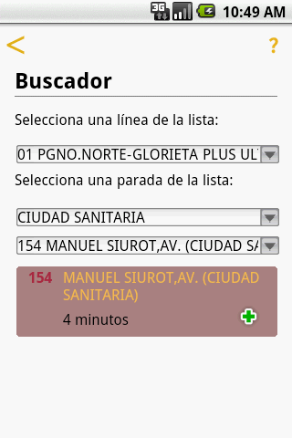 infobus-sevilla for android screenshot