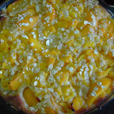 Quick Fresh Peach Cobbler