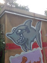 Der Graue Hai - StreetArt