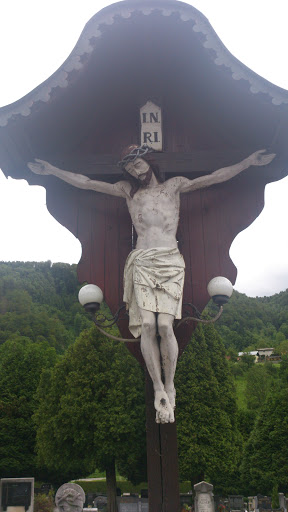 Statue of Jesus Dol Pri Hrastniku