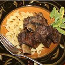 Maple Braised Short Ribs with Browned Butter Noodles