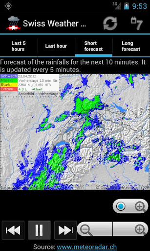 【免費天氣App】Swiss Weather Radar-APP點子