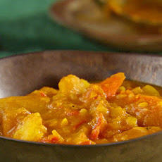 Pumpkin Vegetable Curry Stew