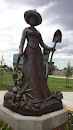 Frontier Woman Statue