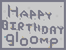 Thumbnail of the map 'Happy Birthday, gloomp!'