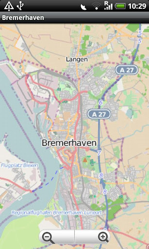 Bremerhaven Street Map