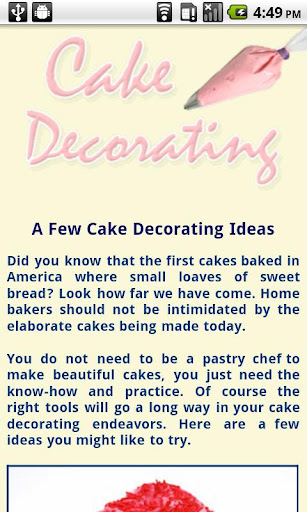 Cake Decorating Tips