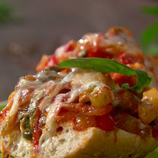 Ciabatta Pizza with Squash Caponata