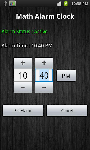 Math Alarm Clock Lite