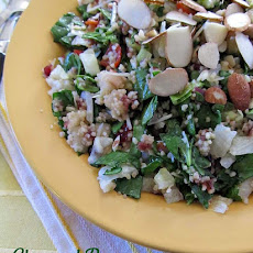 Chopped Pear and Spinach Salad