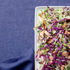 Shredded Cabbage and Salmon Salad