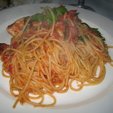 Spaghettini with Checca Sauce