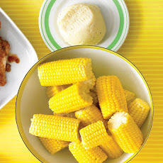 Corn on the Cob with Cheesy Butter