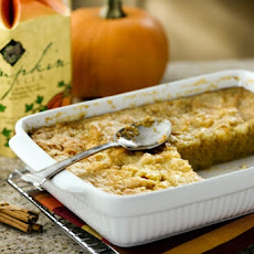 Pumpkin Cobbler.