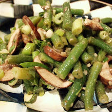 Baby Bella and Green Bean Salad