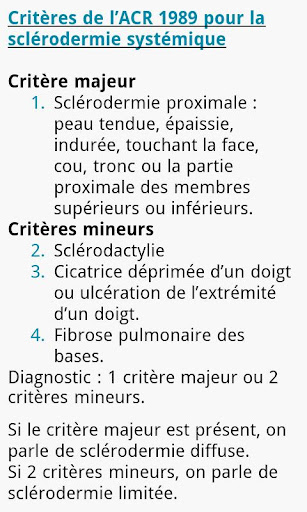 【免費醫療App】Maladies de système : Critères-APP點子