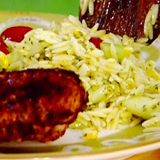 Garden Orzo Salad with Herb Dressing