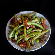 Sichuan Dry-Fried Green Beans