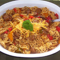 Baked Italian Sausage and Rigatoni