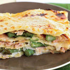 Asparagus-Ham Lasagna