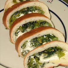 Quick and Easy Spinach Bread