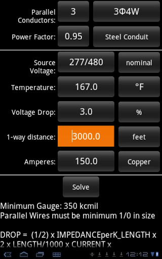 Voltage Drop Lite