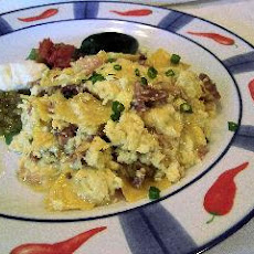Southwestern Ham and Egg Skillet
