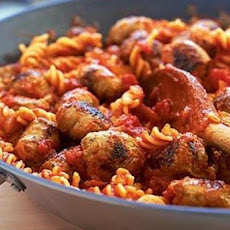 Pasta with Hot Sausage Sauce