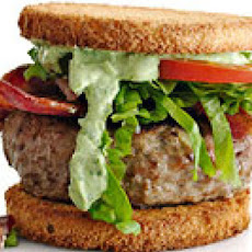 Club Burger Sliders with Avocado-Ranch Dressing